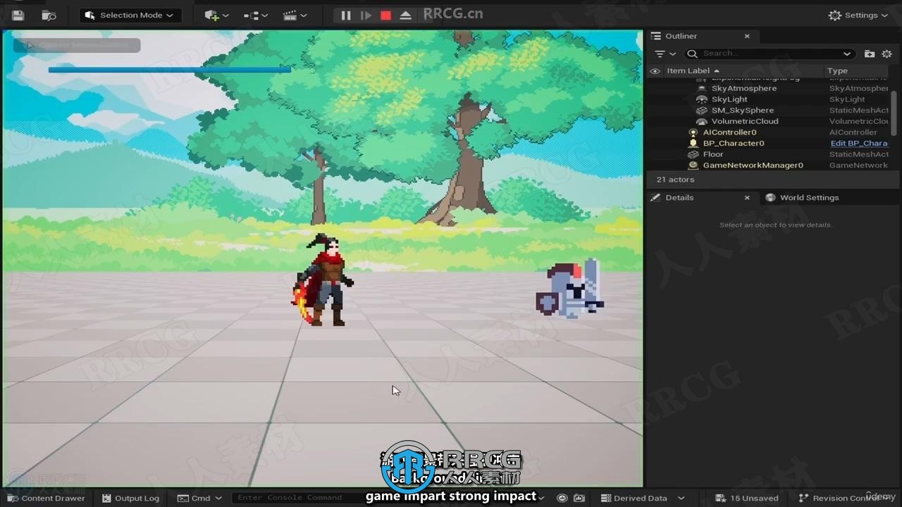 【中文字幕】UE5 2D手机游戏开发全流程指南视频教程