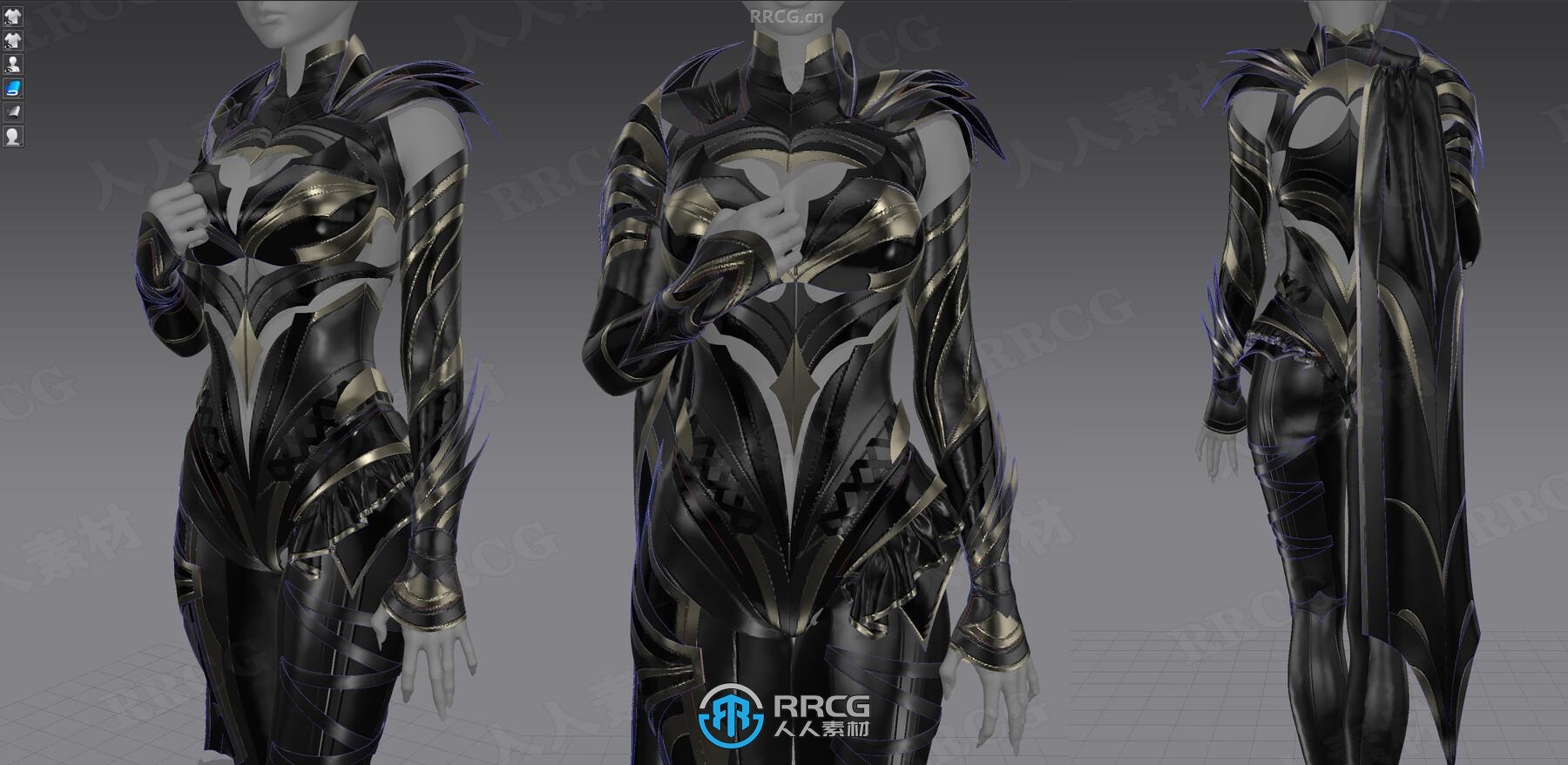 【中文字幕】Marvelous Designer艺术家角色服装设计进阶实战指南视频教程