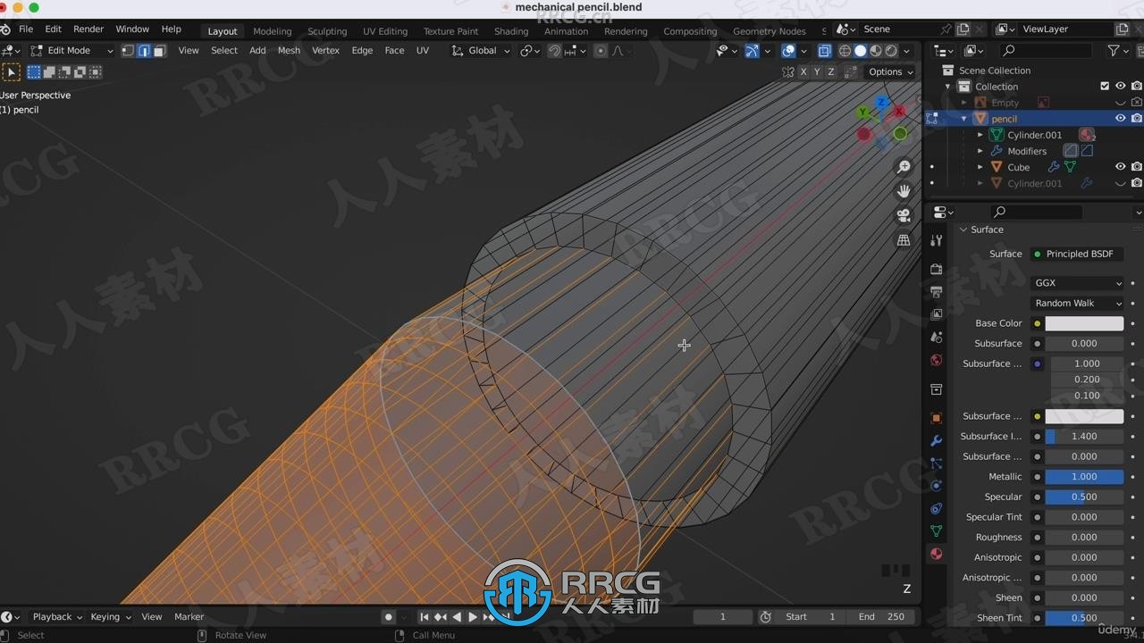 【中文字幕】Blender零基础建模快速指南视频教程
