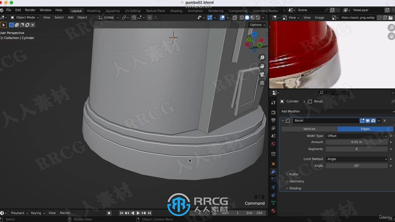 【中文字幕】Blender零基础建模快速指南视频教程