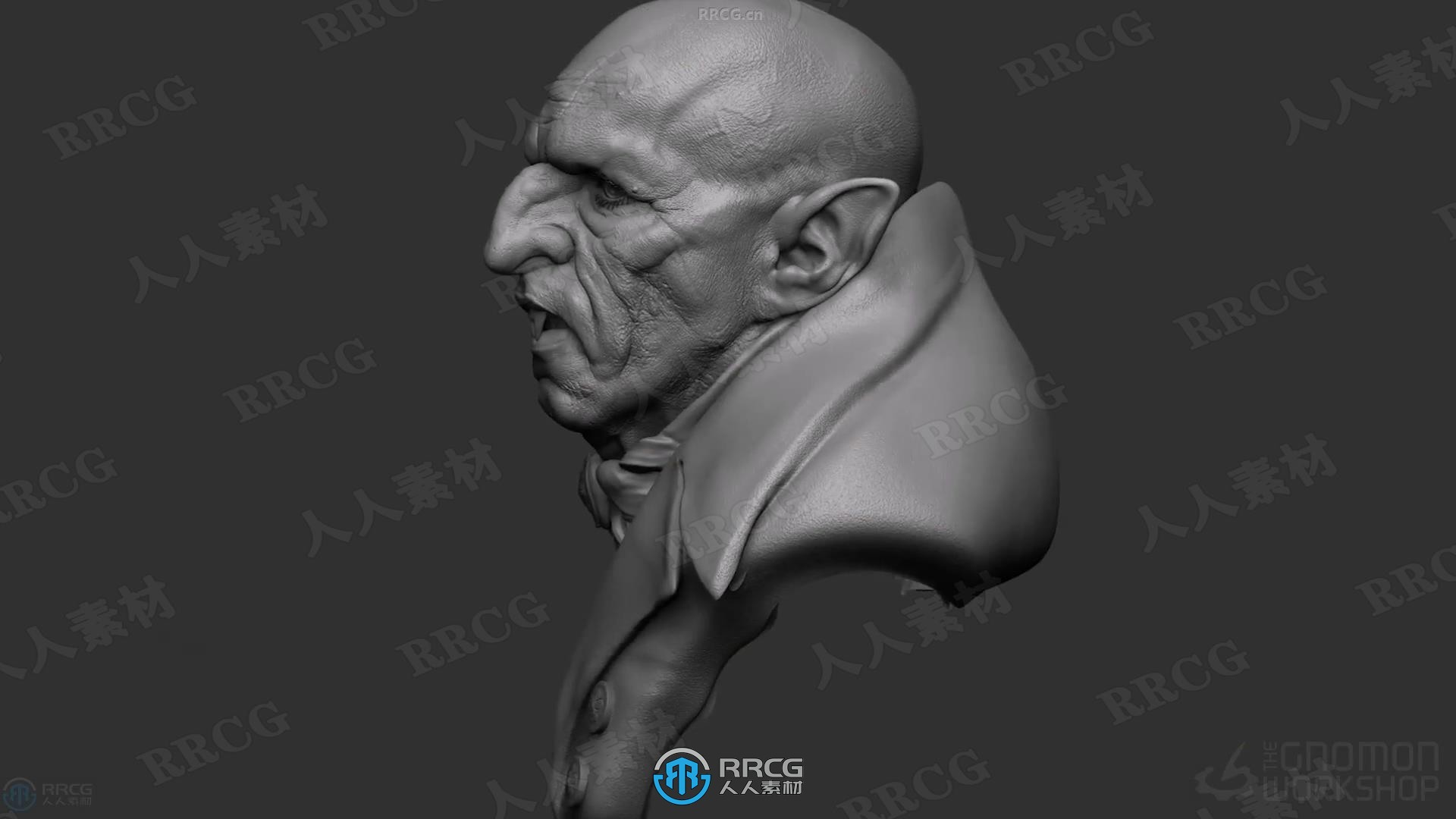 【中文字幕】Zbrush角色雕刻虚拟化妆设计技术视频教程第一季