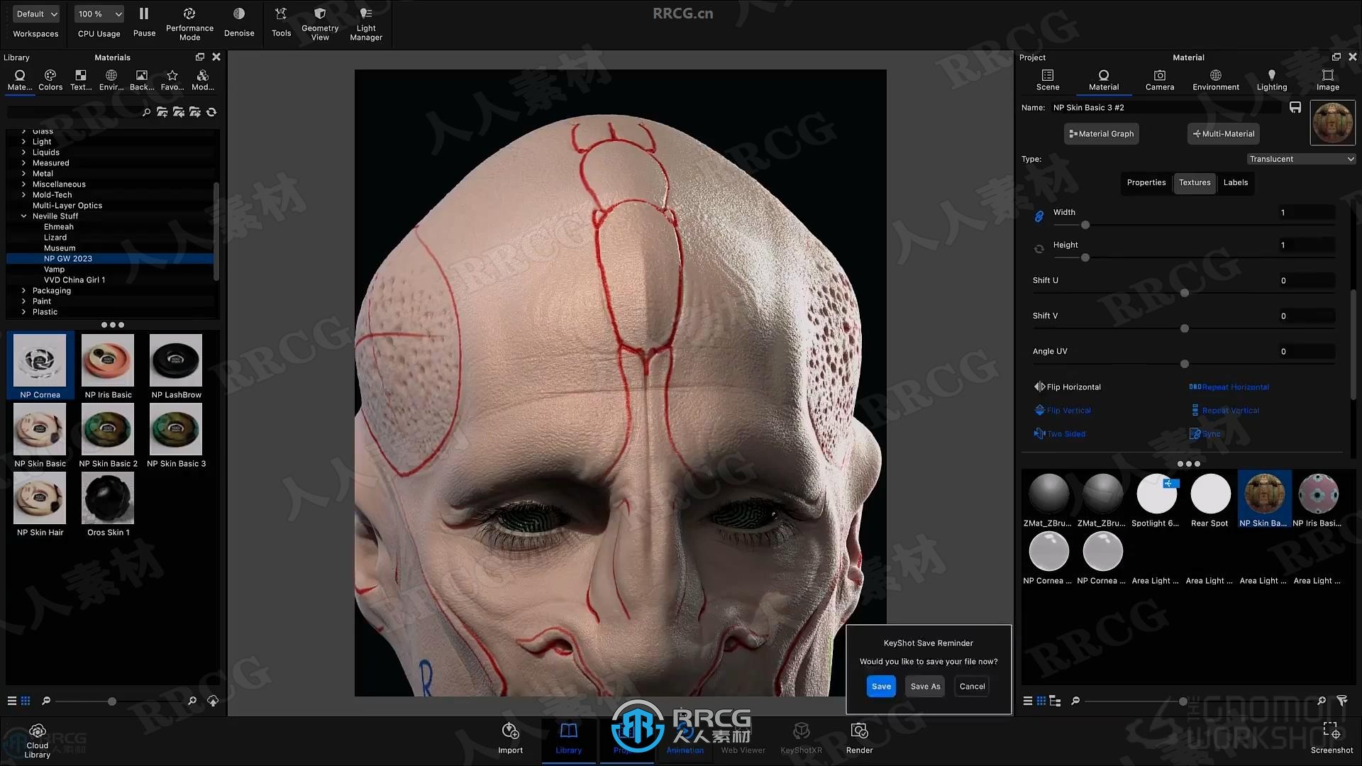 【中文字幕】Zbrush角色雕刻虚拟化妆设计技术视频教程第二季