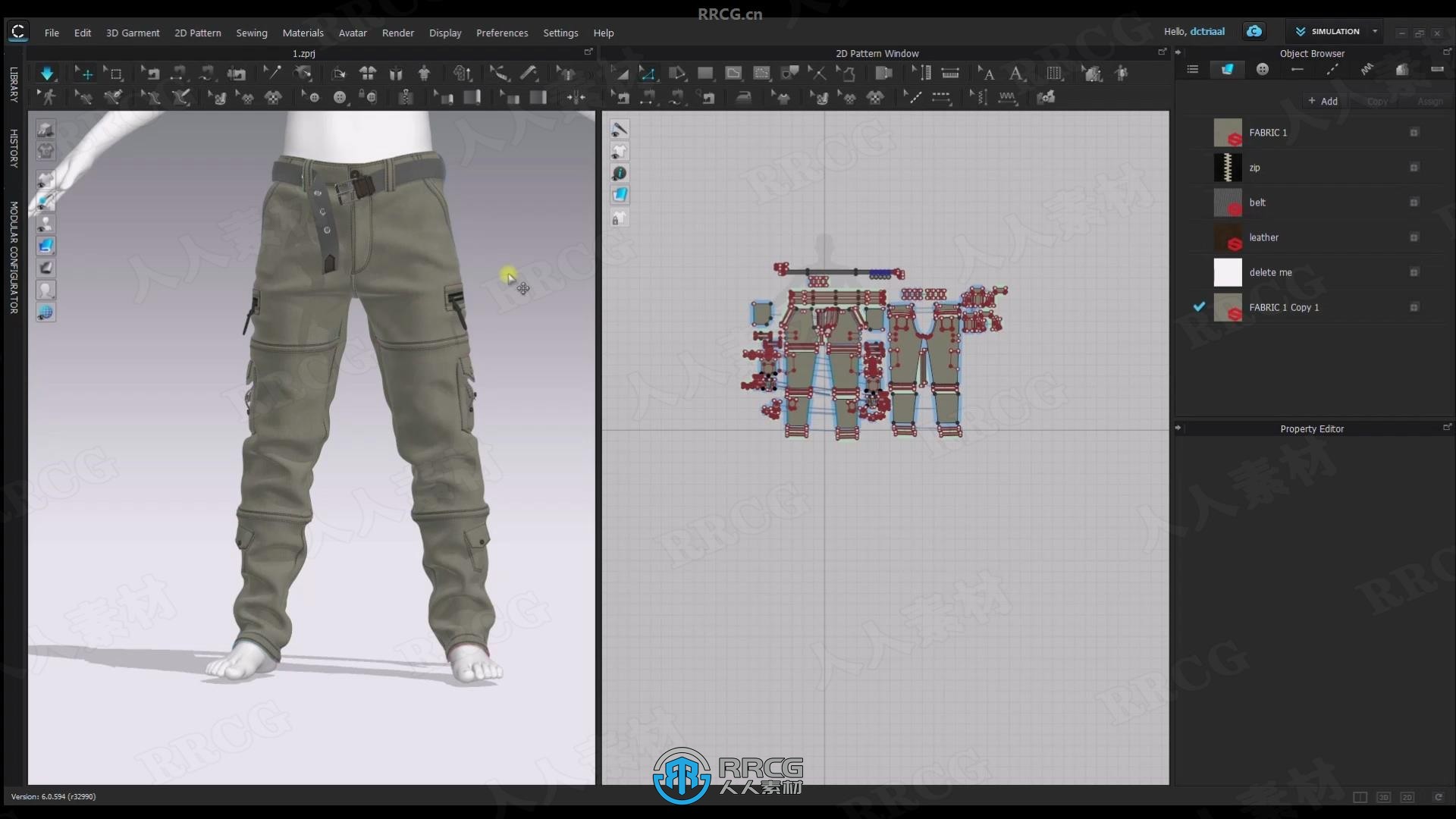 【中文字幕】CLO3D服装数字化设计制作视频教程