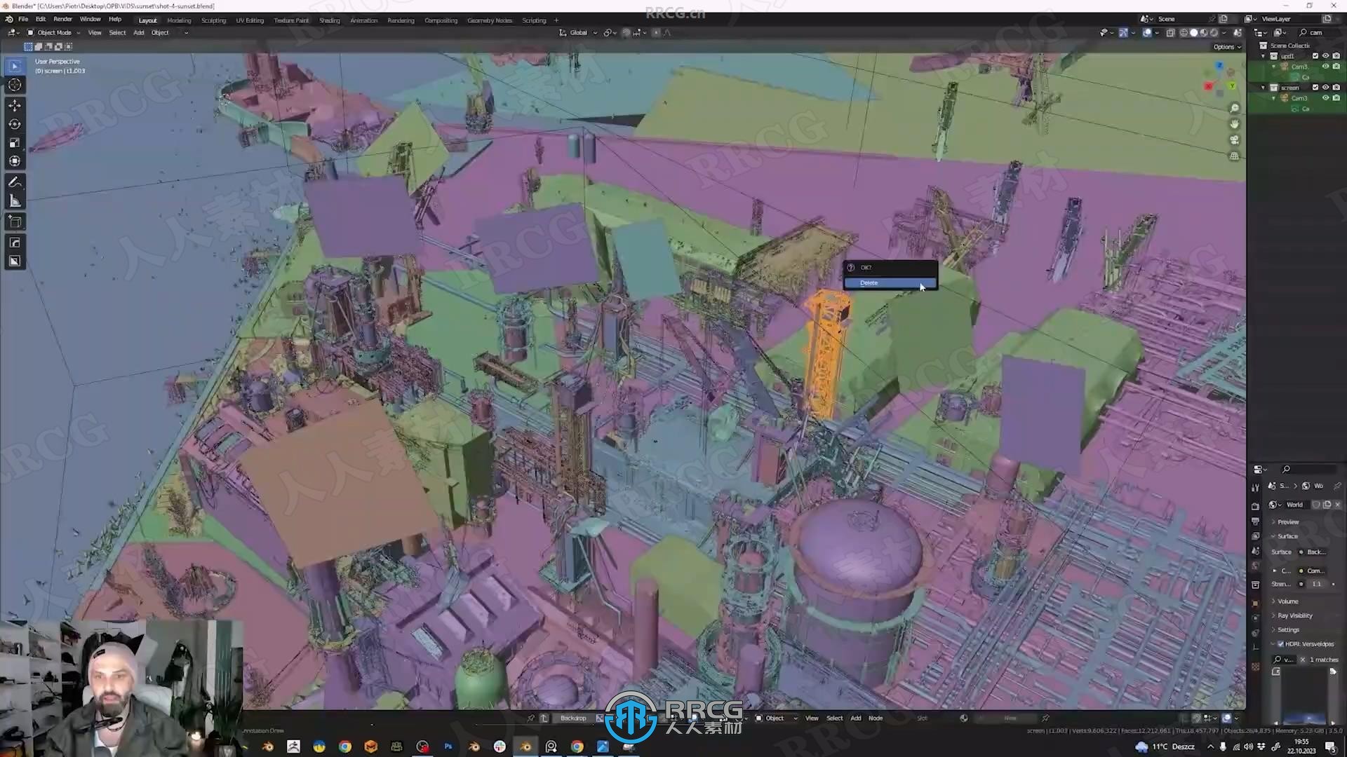 【中文字幕】Blender大师级3D环境场景完整制作流程视频教程
