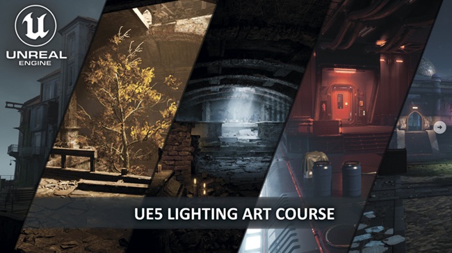 游戏开发教程资源 | Artstation - Lighting Art Course for Gamedev [UE5]