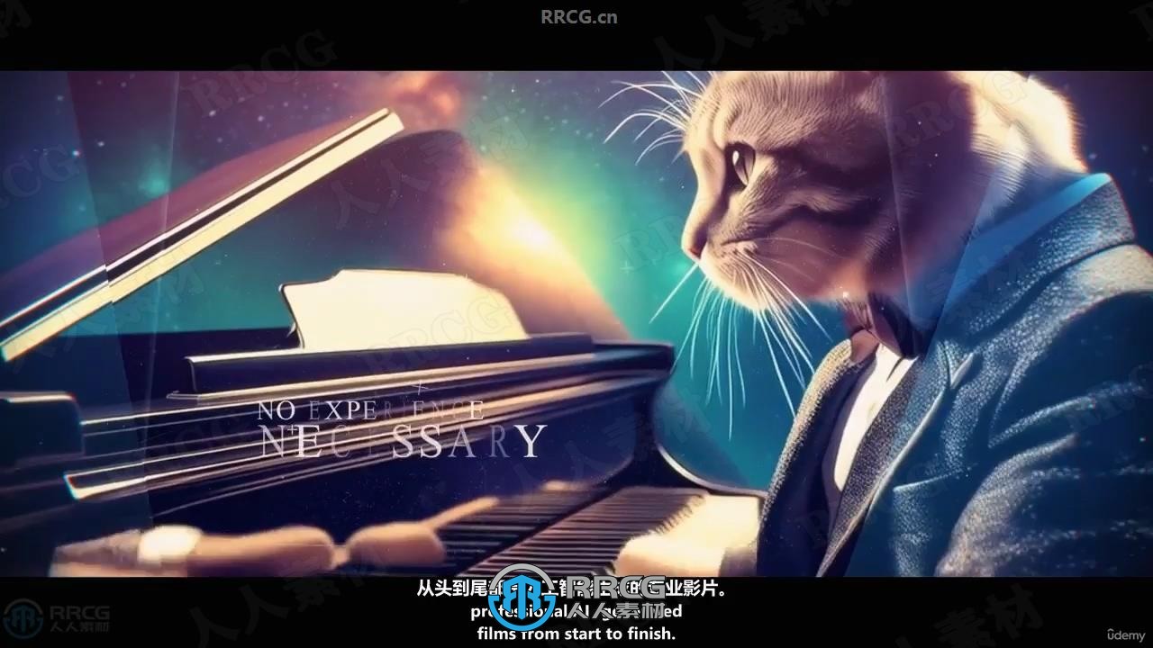 【中文字幕】AI人工智能电影制作全流程大师班视频教程
