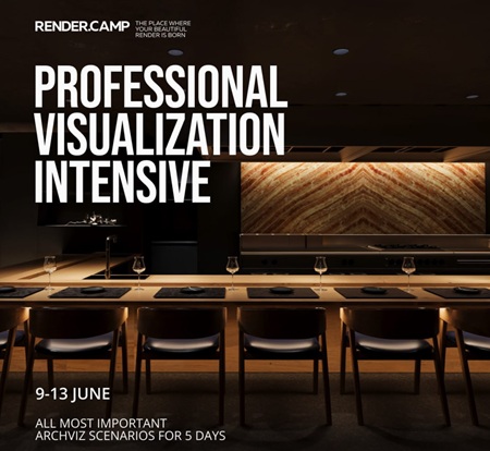 PV视觉作品集强化课程 | Render.camp - PV Intensive course 2025