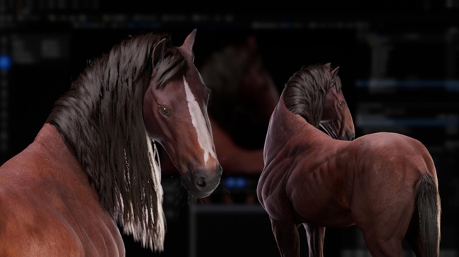 实时游戏马匹毛发制作教程 | The Gnomon Workshop - Creating a Real - Time Horse Groom for Games