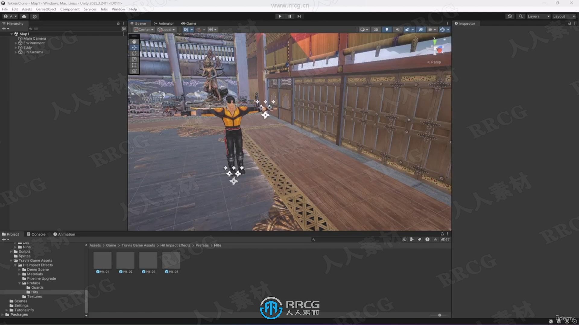 【中文字幕】Unity与C#《铁拳 8》风格格斗游戏开发视频教程
