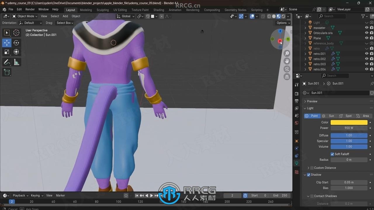 【中文字幕】Blender《龙珠超》比鲁斯动漫角色雕刻建模视频教程