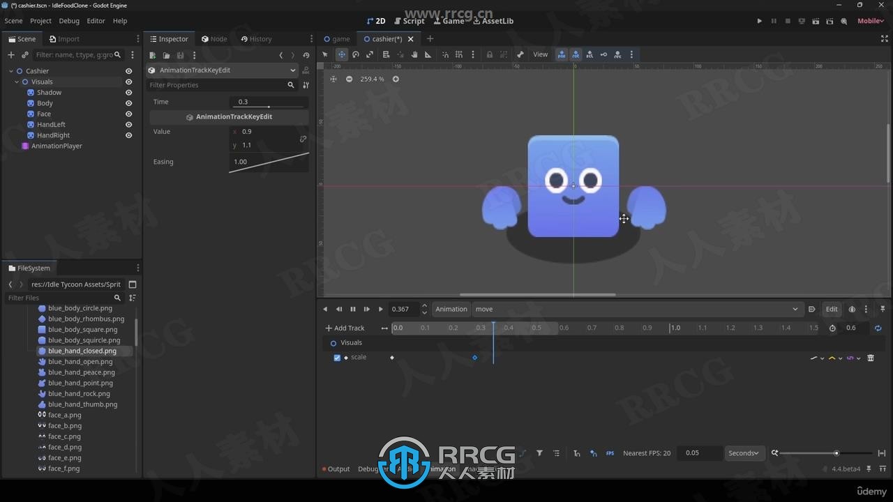 【中文字幕】Godot 4与GDScript 2D游戏开发4个项目实例制作视频教程