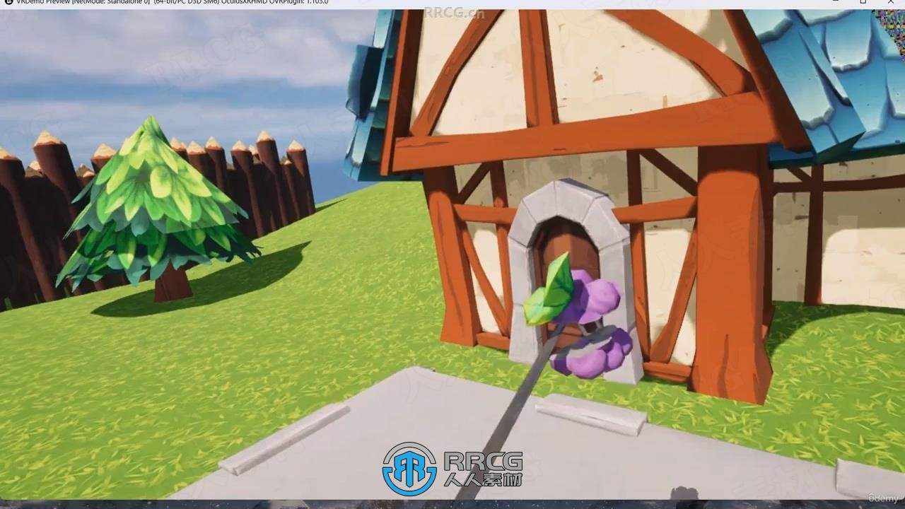 【中文字幕】UE5虚拟现实VR游戏开发终极指南视频教程