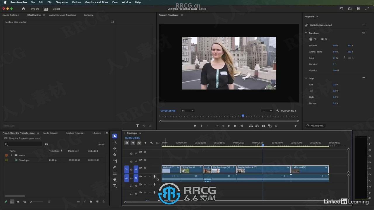 【中文字幕】Premiere Pro 2025视频编辑基础技能训练视频教程
