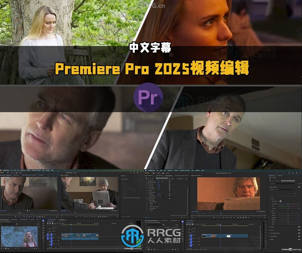 【中文字幕】Premiere Pro 2025视频编辑基础技能训练视频教程
