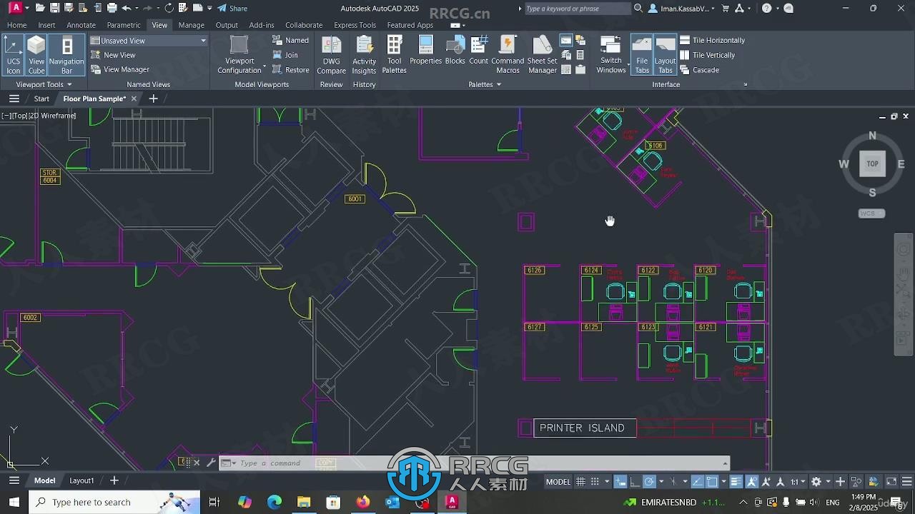 【中文字幕】AutoCAD 2025建筑设计从入门到精通视频教程