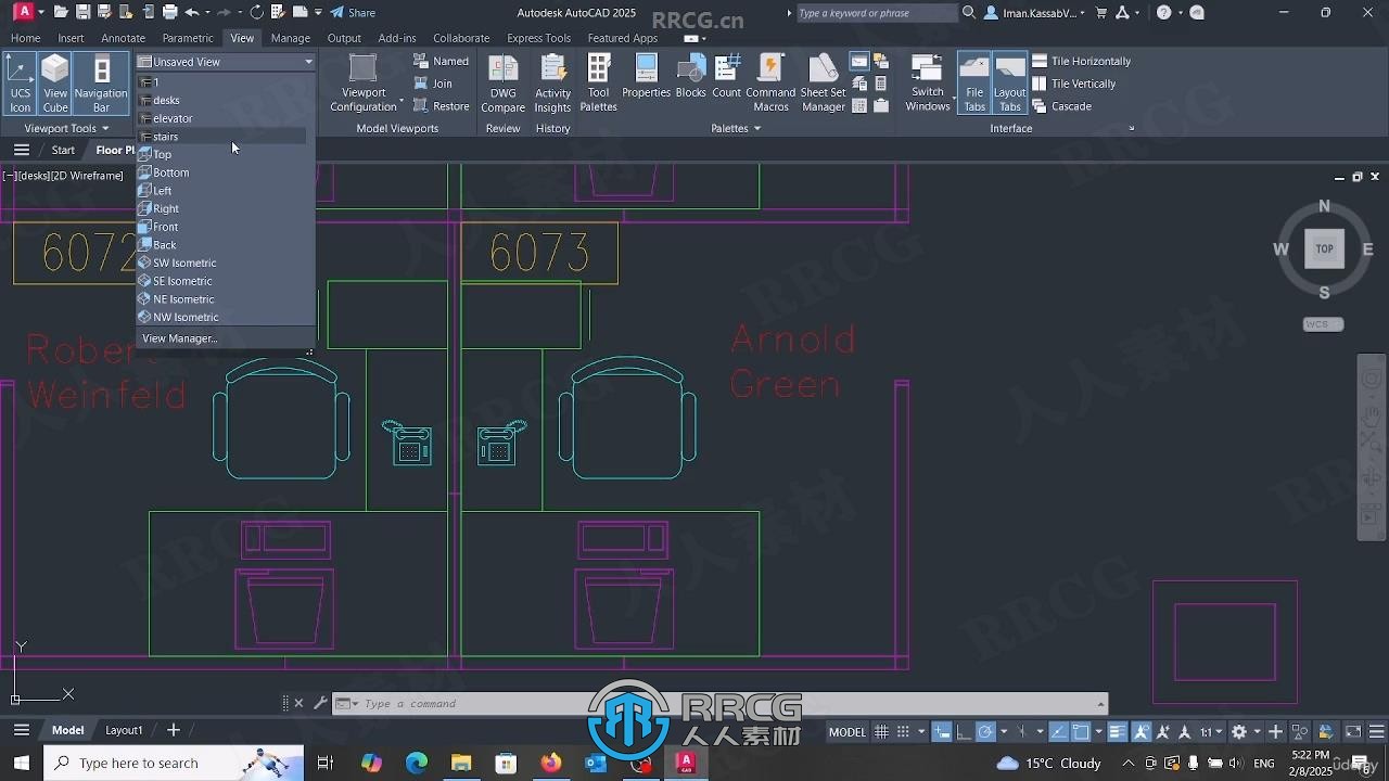 【中文字幕】AutoCAD 2025建筑设计从入门到精通视频教程