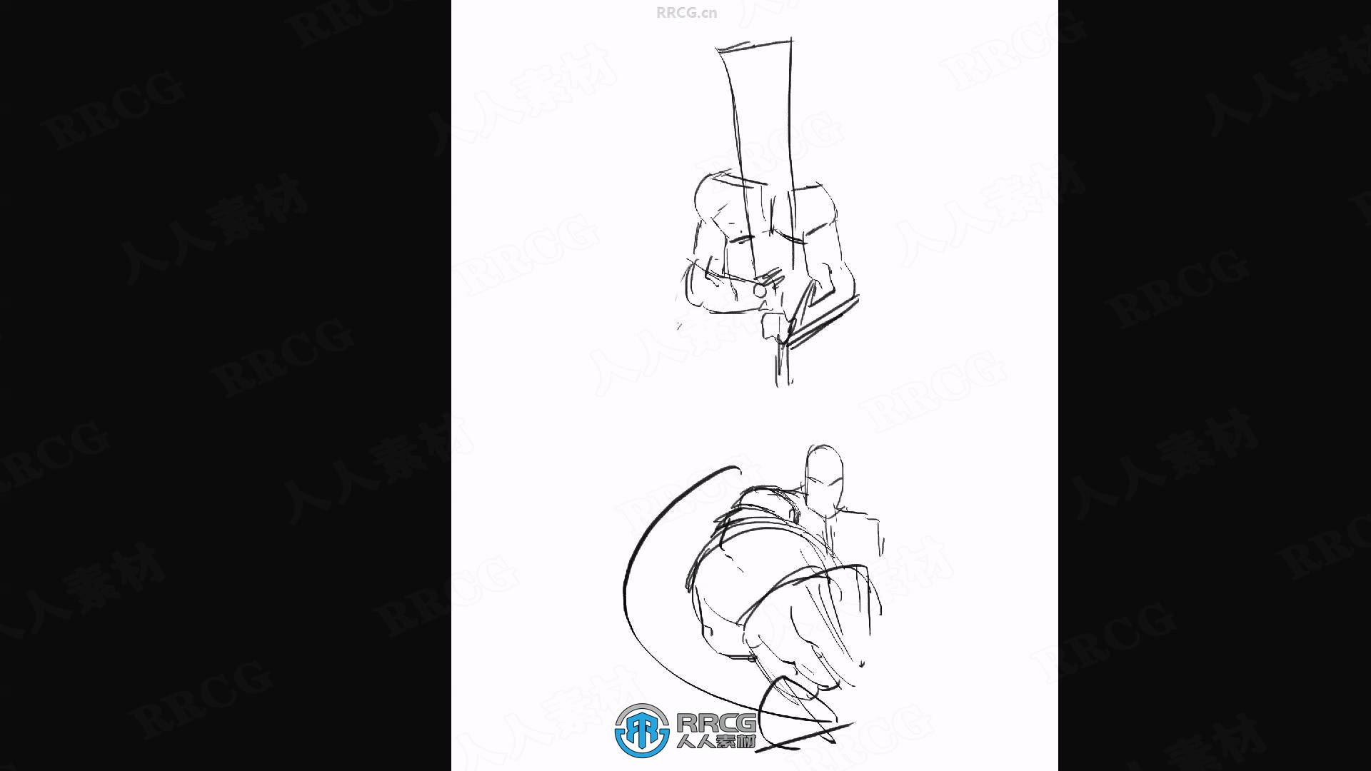 【中文字幕】人物动态姿势表现力数字绘画视频教程