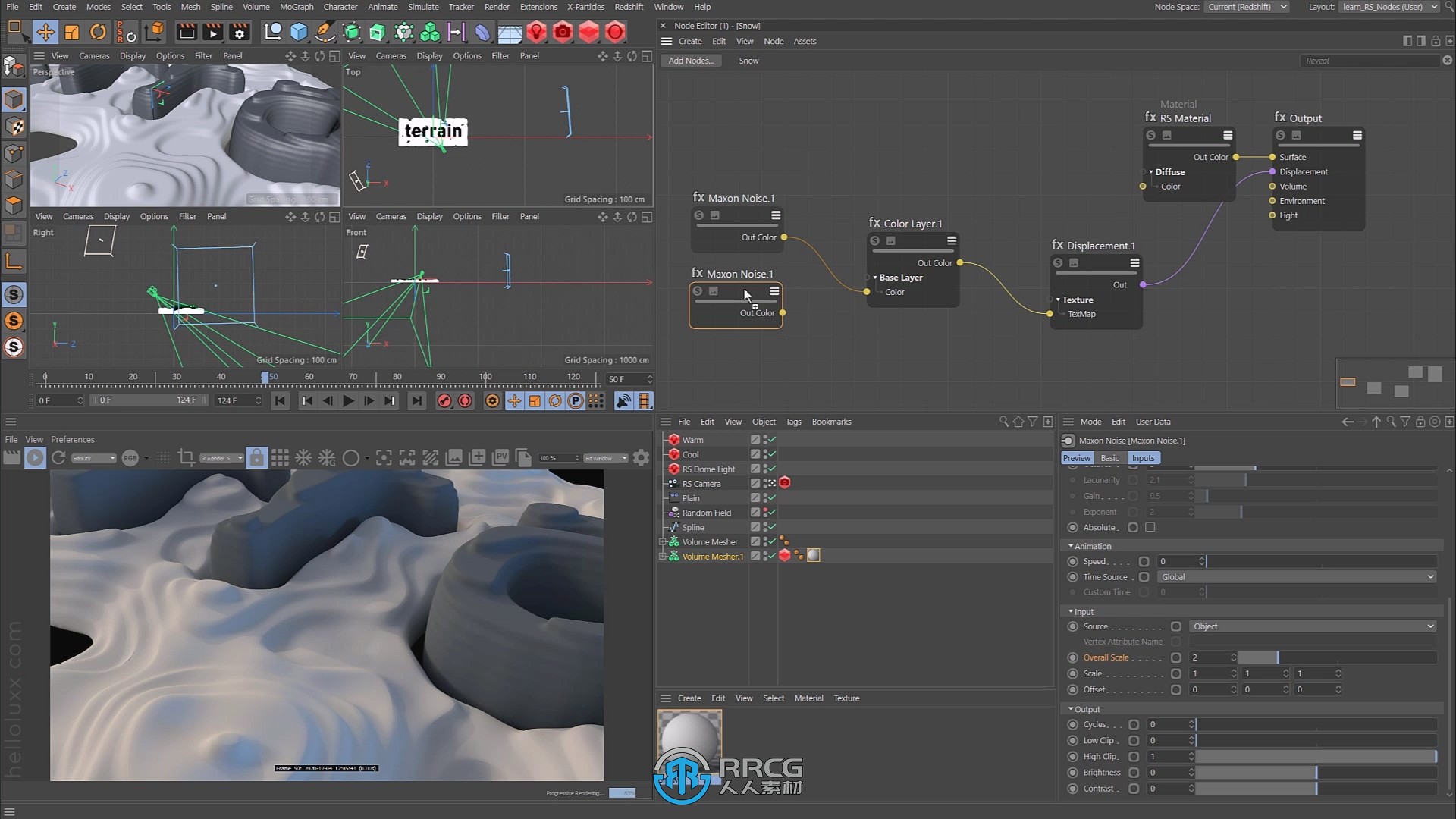 【中文字幕】C4D中Mograph运动图形视觉特效制作视频教程