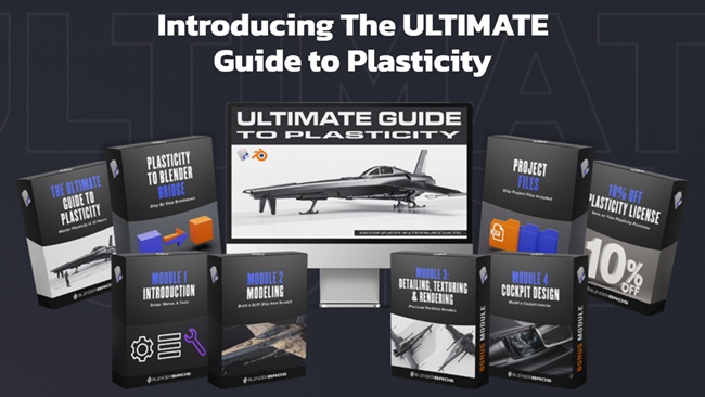 Blender教程资源 | Blenderbros - Ultimate guide to Plasticity