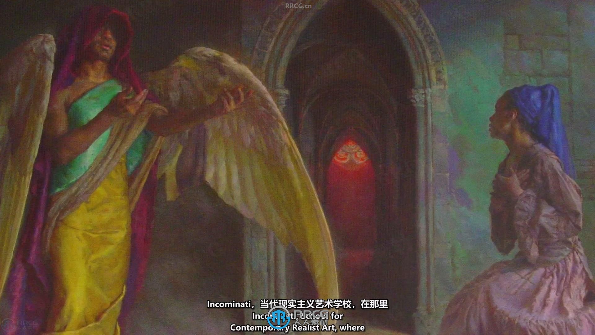 【中文字幕】人物肖像石墨铅笔画生动表现力技巧视频教程