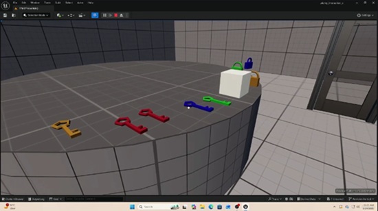 游戏开发教程资源 | Udemy - Unreal engine making granny game pickup system for pc