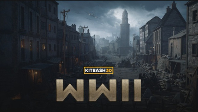 Blender 教程资源 | Kitbash3D - WW2