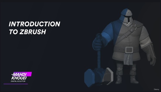 Introduction to Zbrush 软件资源 | Udemy - Introduction to Zbrush