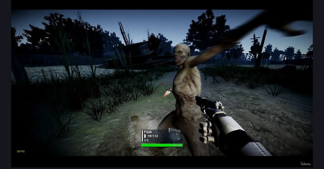 游戏开发教程资源 | Udemy - Complete Guide to Building a FPS Zombie Shooter in Unity