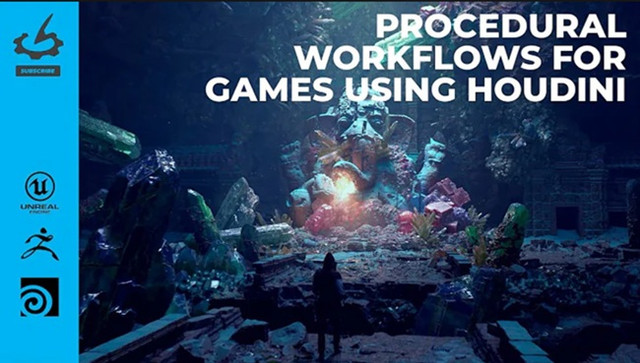Houdini 教程资源 | The Gnomon Workshop - Procedural Workflows for Games using Houdini