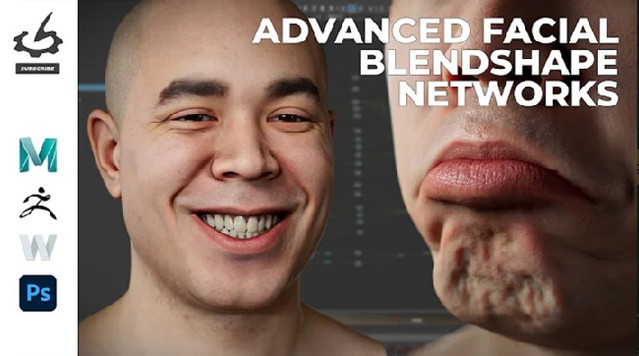 The Gnomon Workshop - Advanced Facial Blendshape Networks 软件资源 | The Gnomon Workshop - Advanced Facial Blendshape Networks
