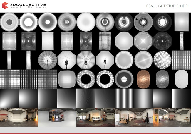 3D Collective - Real Light Studio Pack 资源 | 3D Collective - Real Light Studio Pack