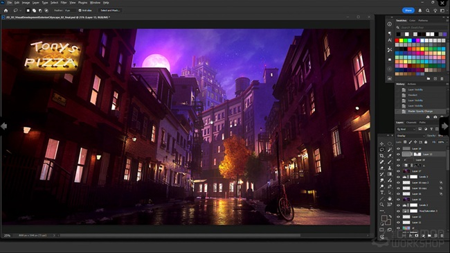 The Gnomon Workshop - Cityscape Set Design, Volume 2: Texturing, Lighting & Rend 软件资源 | The Gnomon Workshop - Cityscape Set Design, Volume 2: Texturing, Lighting & Rendering