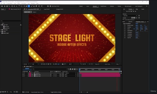 TV Broadcast Design with Adobe After Effects 教程资源 | Udemy - TV Broadcast Design with Adobe After Effects