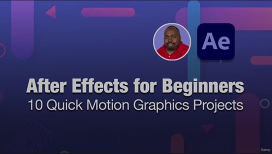 Adobe After Effects 101: 10 Quick Motion Graphics Projects 教程资源 | Udemy - Adobe After Effects 101: 10 Quick Motion Graphics Projects