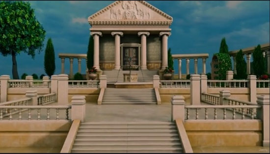 Blender 教程资源 | Udemy - Stylized Blender 3D Environment: Greek Temple Workshop