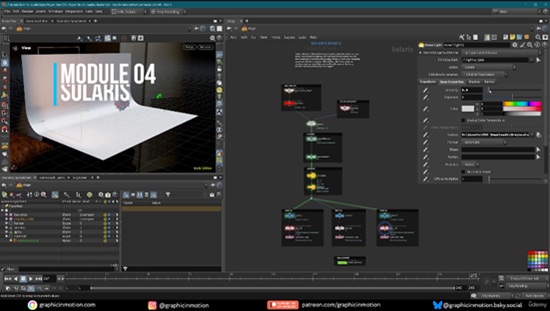 Houdini 教程资源 | Udemy - From Zero to Houdini - Beginner’s Guide to Procedural 3D