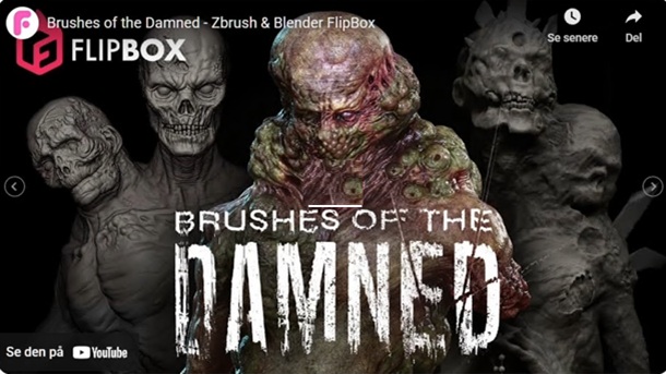 Blender 教程资源 | FlippedNormals - Brushes Of The Damned