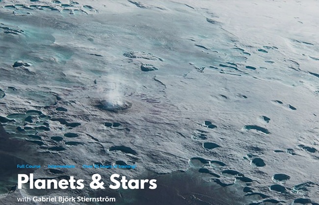 Blender教程资源 | Learn Squared - Planets & Stars