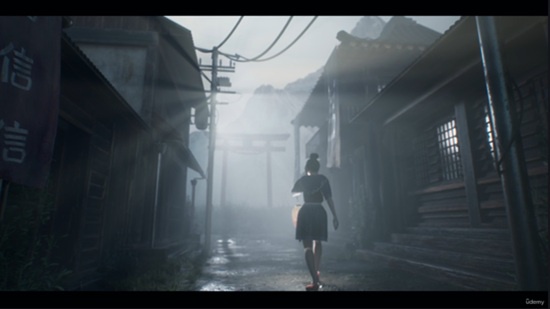 Blender 教程资源 | Udemy - Complete Blender to Unreal Engine 5 Course (Silent Hill F)
