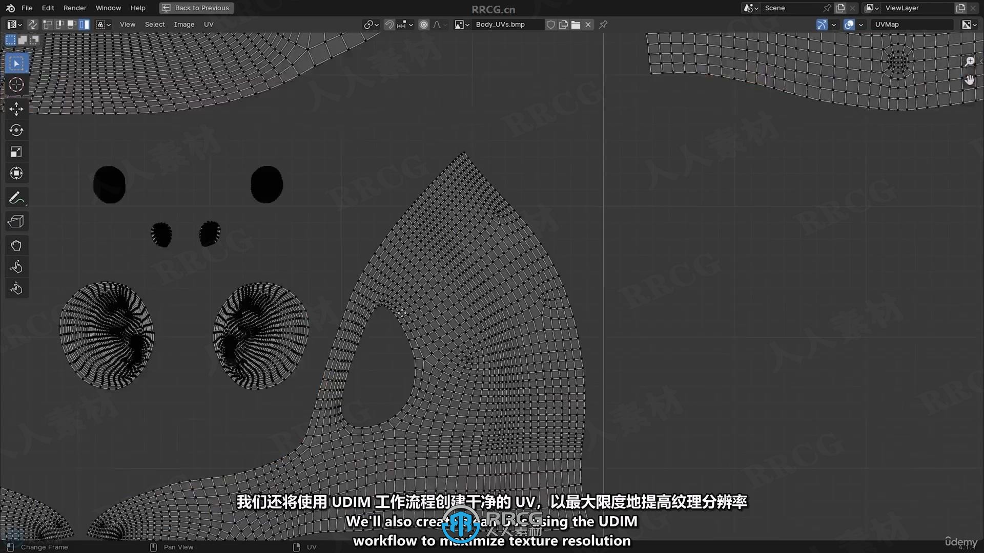【中文字幕】ZBrush《猩球崛起》科巴角色雕刻建模全流程视频教程
