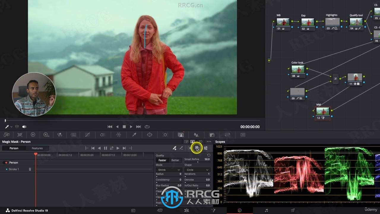 【中文字幕】DaVinci Resolve 19视频编辑与色彩分级全面训练视频教程