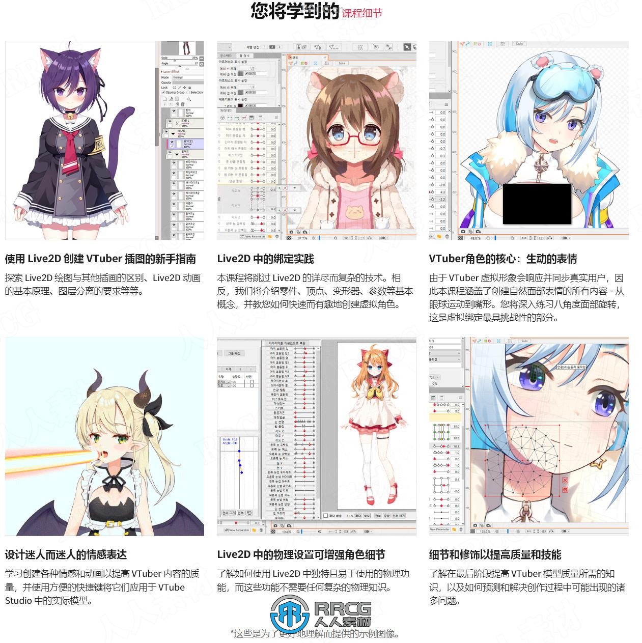 【中文字幕】Live2D动态虚拟角色设计制作完整流程视频教程