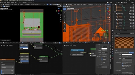 Blender 教程资源 | Udemy - Master Photorealistic Bathroom Visualization in Blender