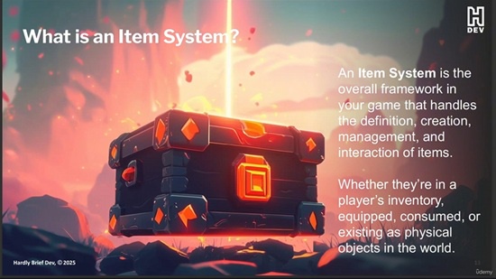 Unreal Engine 5 - Core Item System and Inventory System 教程资源 | Udemy - Unreal Engine 5 - Core Item System and Inventory System