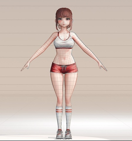 Blender 教程资源 | Artstation - Anime Run - Blender modelling full process videos