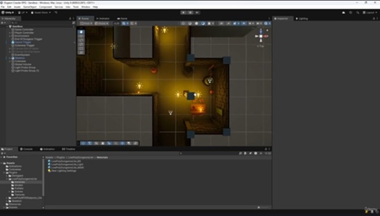 游戏开发教程资源 | Udemy - Total Beginner - RPG Dungeon Crawler in Unity