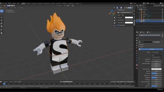 Blender 教程资源 | Udemy - Blender - EXPERT in 3D Character Rigging and Animation