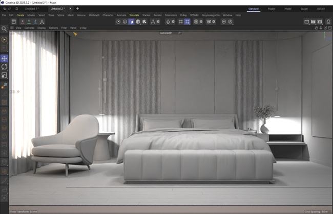 C4D渲染动画教程资源 | Maxon Cinema 4D 2025.3.2 Win x64
