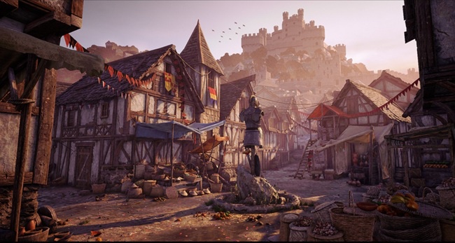 游戏开发教程资源 | Fab - Medieval Village Environment