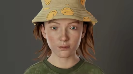 Hyper - realistic 3d kid girl design 软件资源 | Udemy - Hyper - realistic 3d kid girl design